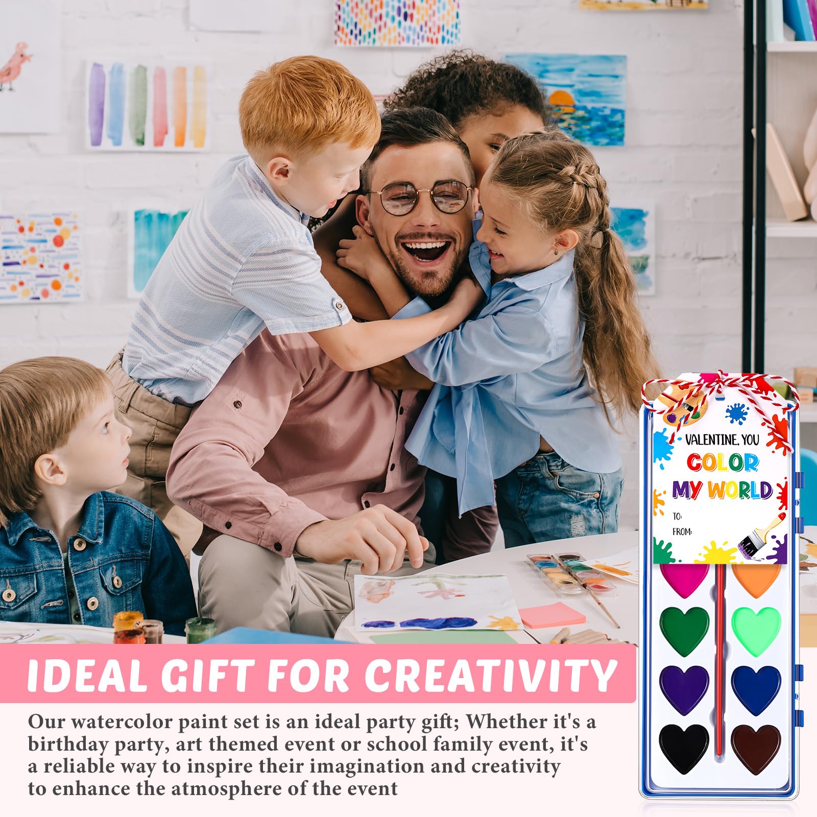 Sabary washable watercolor colors offer mess-free creative sessions