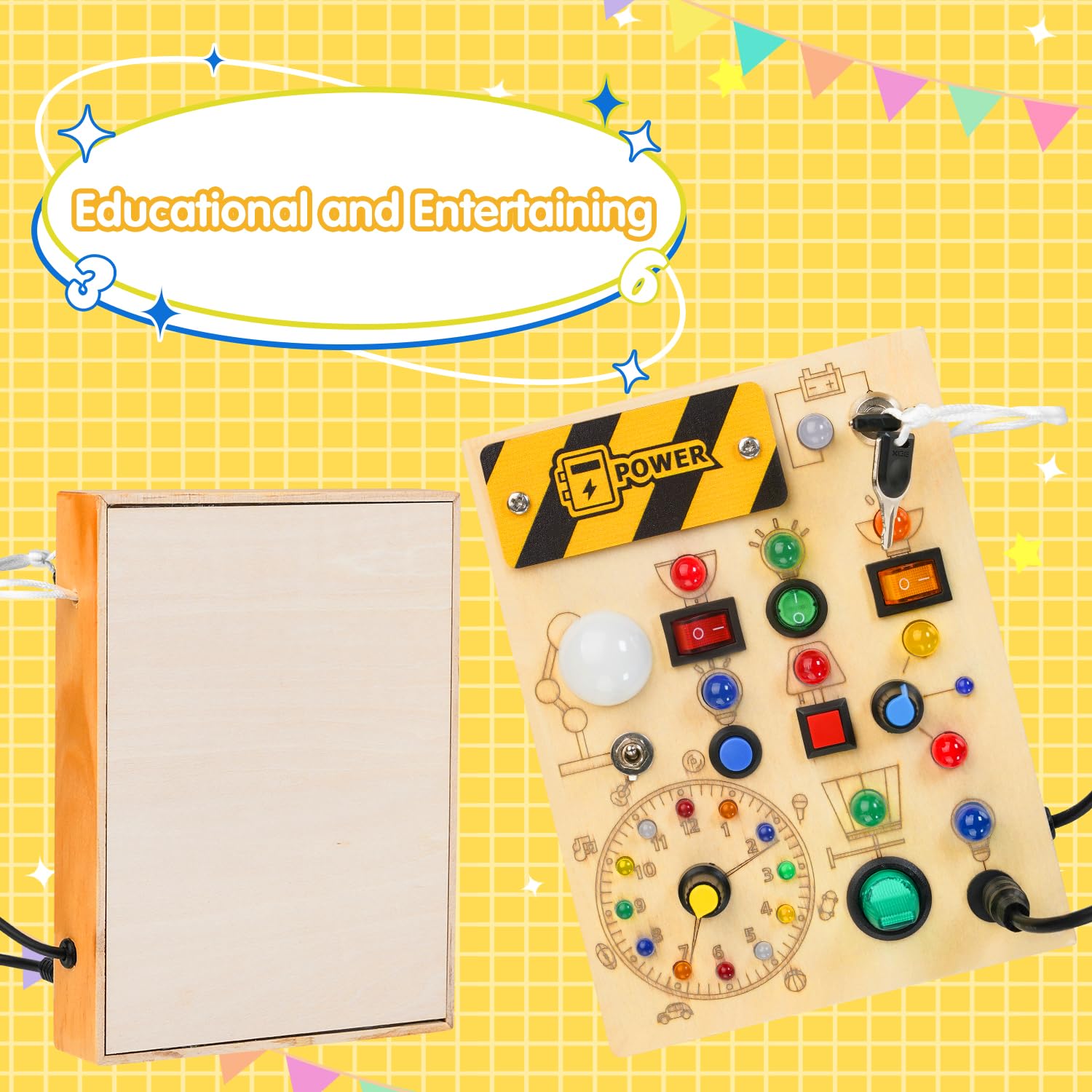 Sabdrau smooth wood with rounded edges ensures safe, durable play.