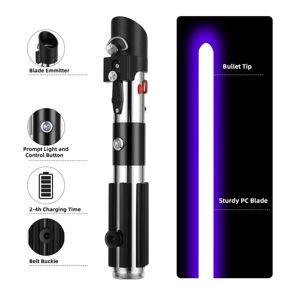 Saberforms Lightsaber with motion control for realistic play.
