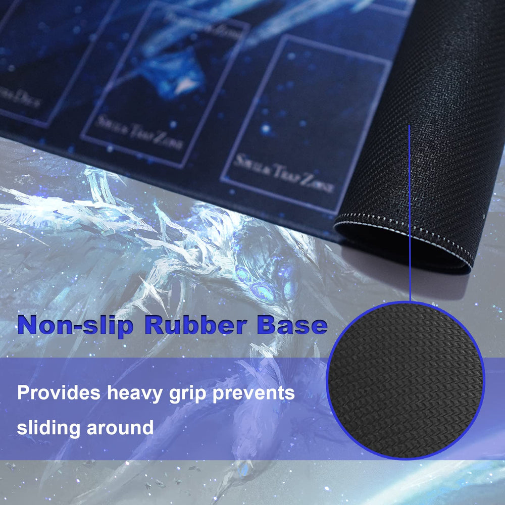 sabermaster Card Rubber Mat large play area for monsters and spells cards