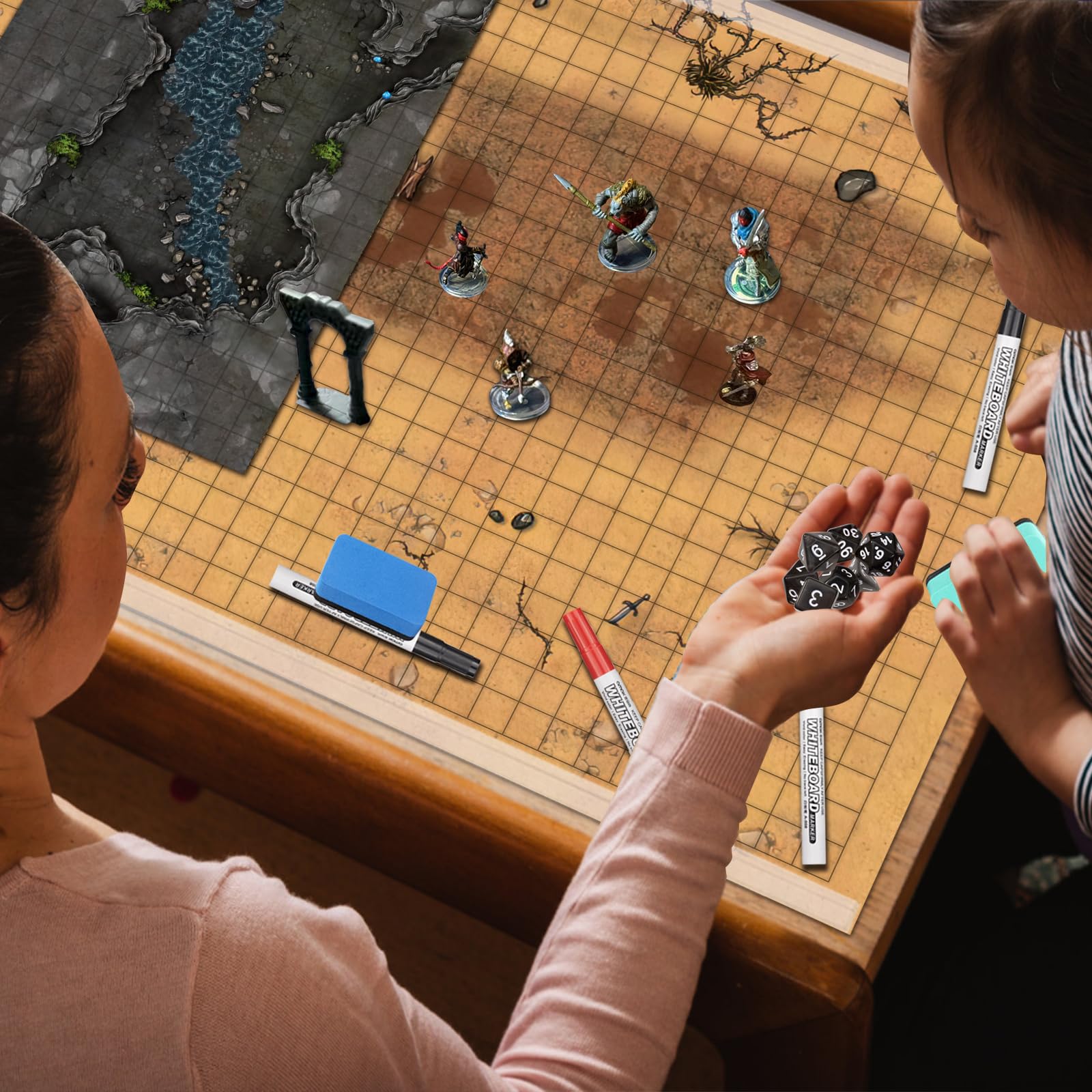 Sabermaster DND Map accessories marker set enhances setup speed.