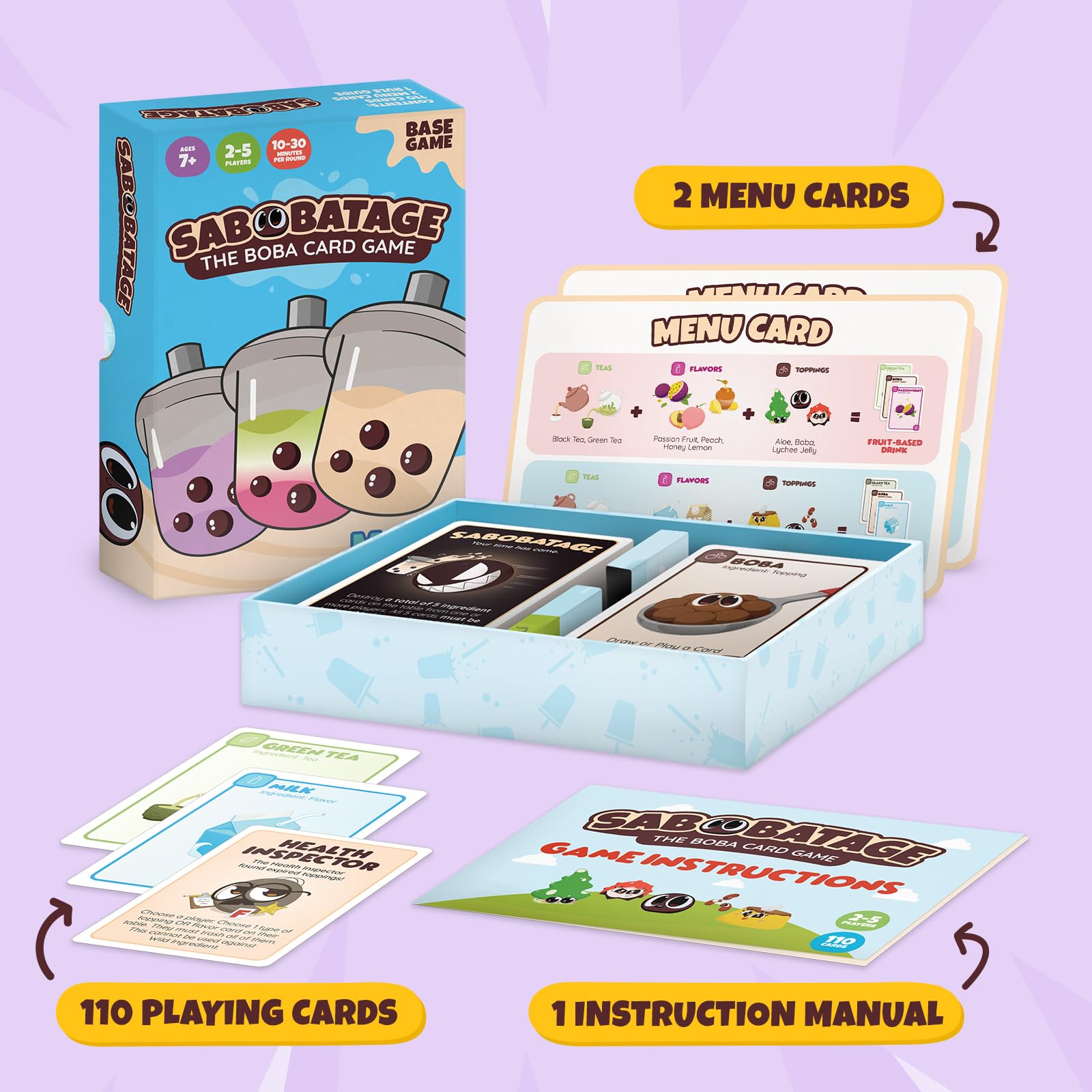 Sabobatage compact box shown for easy transport to gatherings
