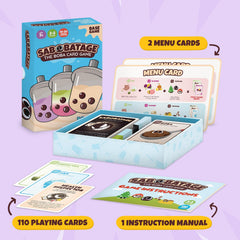 Sabobatage compact box shown for easy transport to gatherings