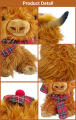 SaBrissi Wilbur Highland Cow gift-ready packaging suggests easy gifting.