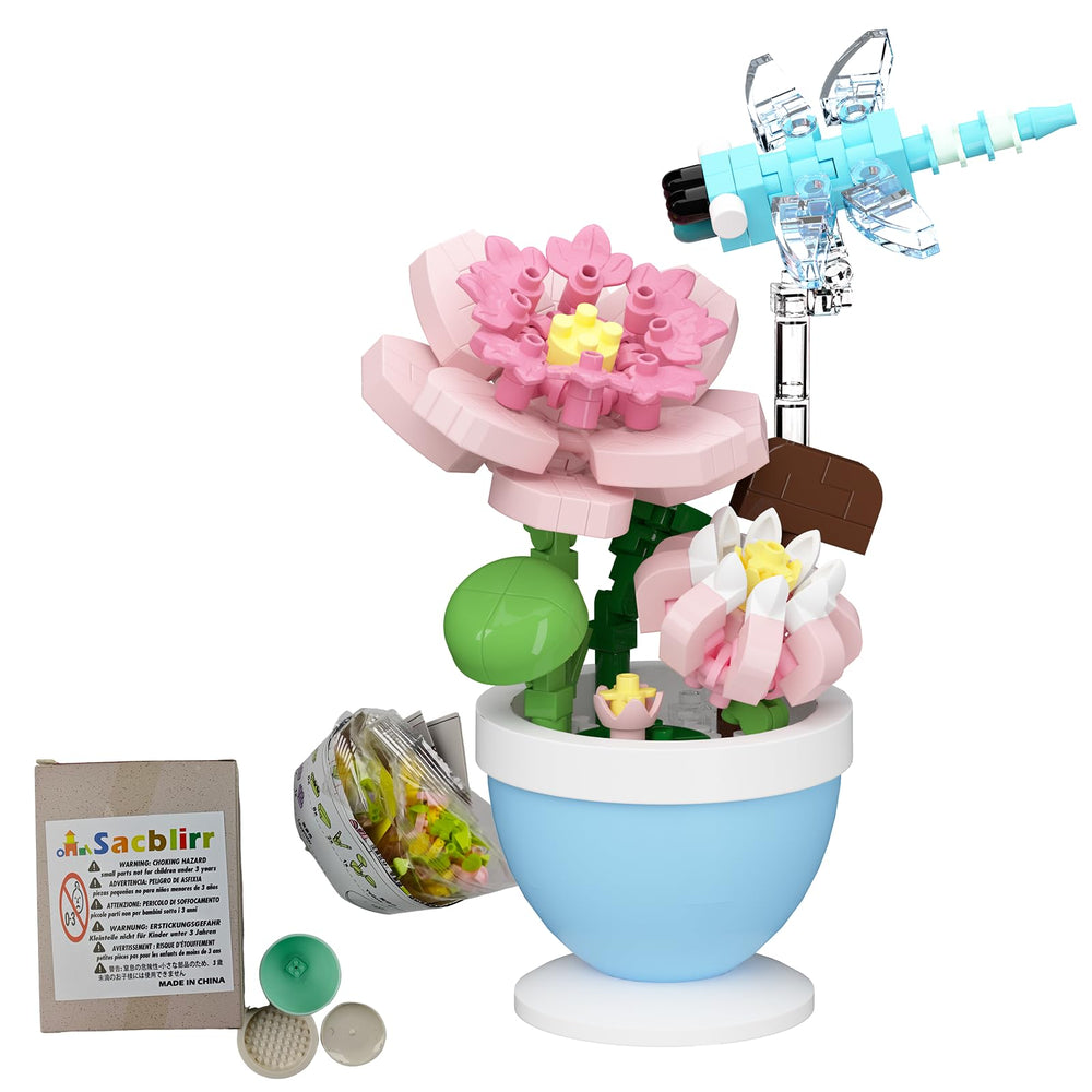 Sacblirr DIY potted plant assembly sparks creativity and focus.