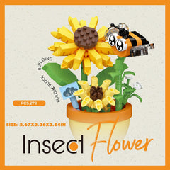 Sacblirr Mini Flower Bonsai butterfly setup brightens any display space.