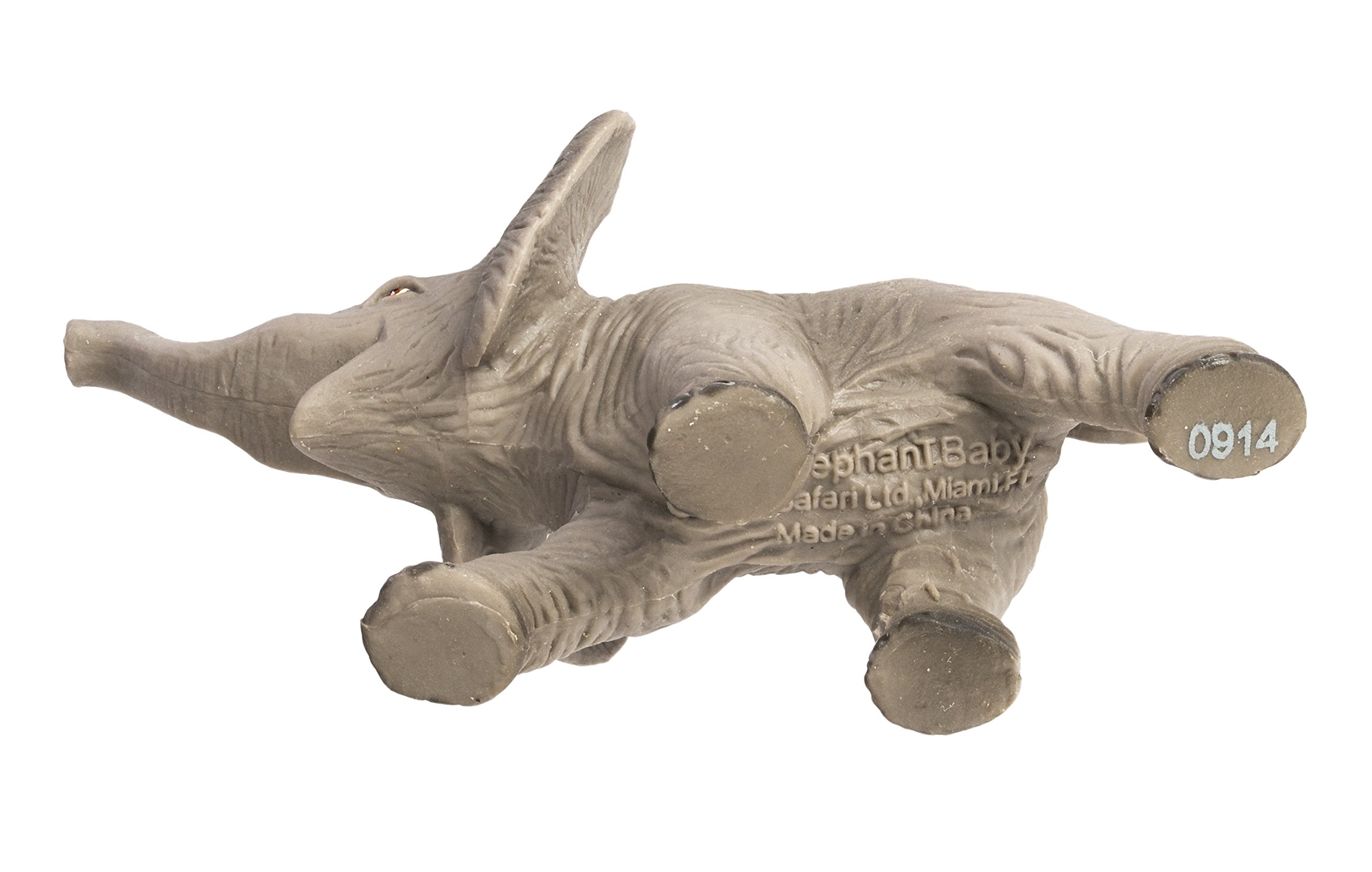 Safari Ltd African Elephant Baby Figurine classroom-ready display for exploration and conversation.