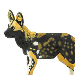 Safari Ltd. African Wild Dog toy pack shot illustrates social pack dynamics for group play