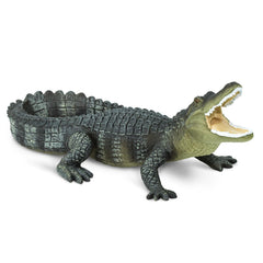Safari Ltd Alligator figurine full body 6 inch size for small hands