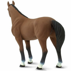 Educational toy Safari Ltd. American Quarter Horse Gelding figurine for learning breeds.