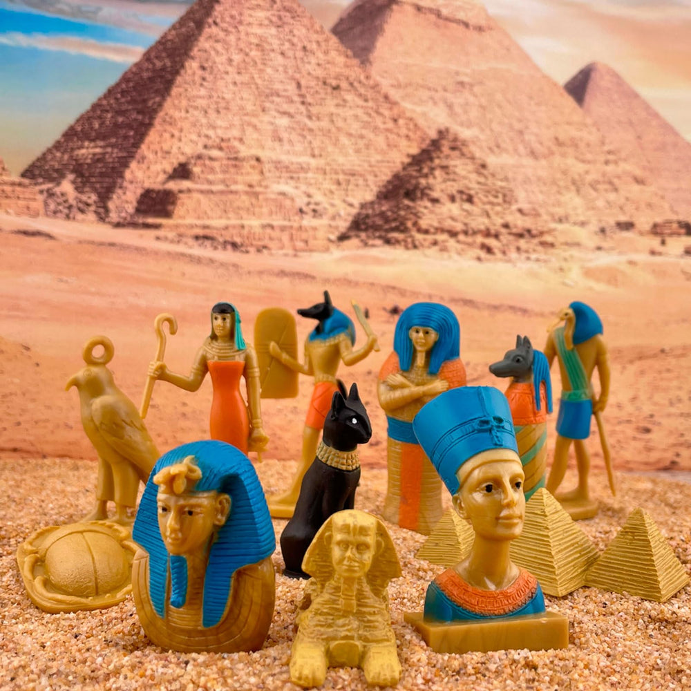 Safari Ltd King Tut figurine inspires curiosity about ancient rulers and culture