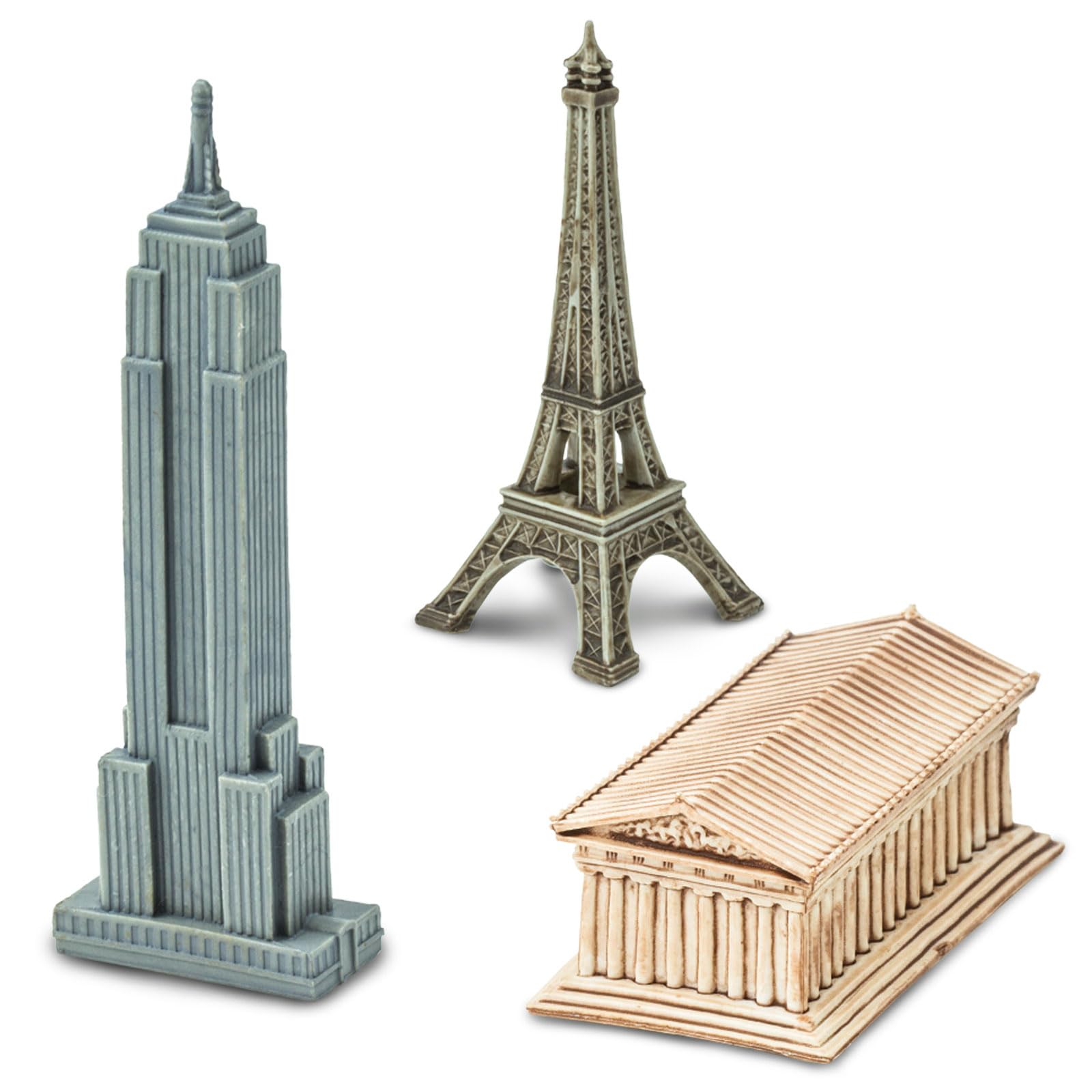 Safari Ltd Around the World Toob Taj Mahal figure, vivid mini landmark for cultural stories