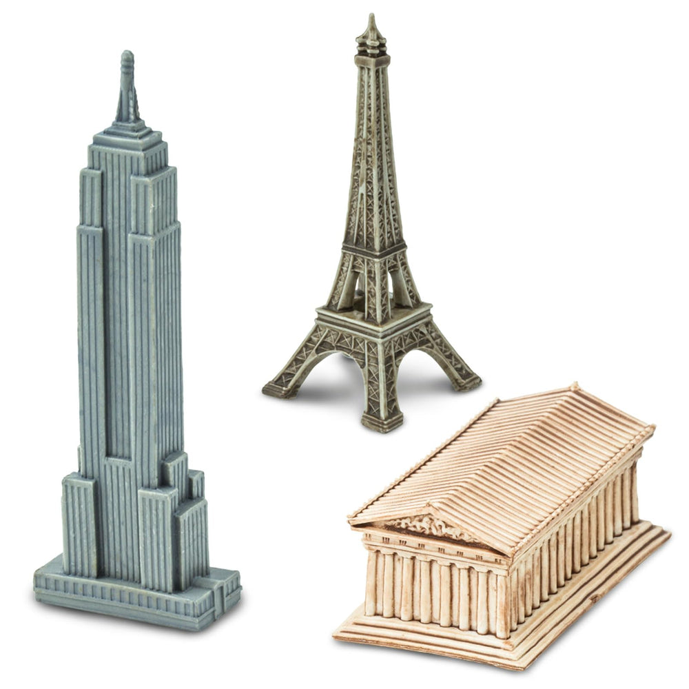 Safari Ltd Around the World Toob Taj Mahal figure, vivid mini landmark for cultural stories