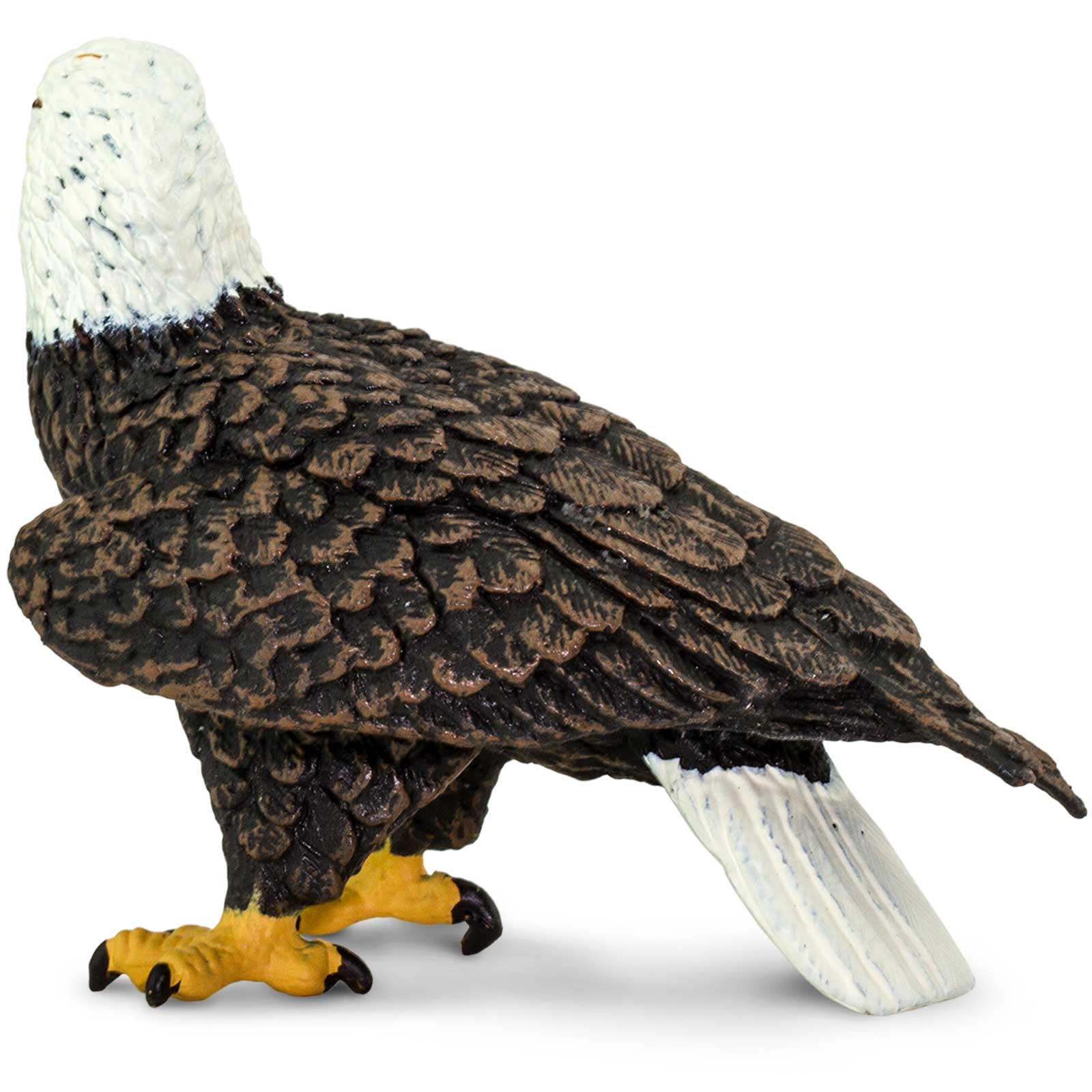 Safari Ltd Bald Eagle Figurine is ideal for display or play.
