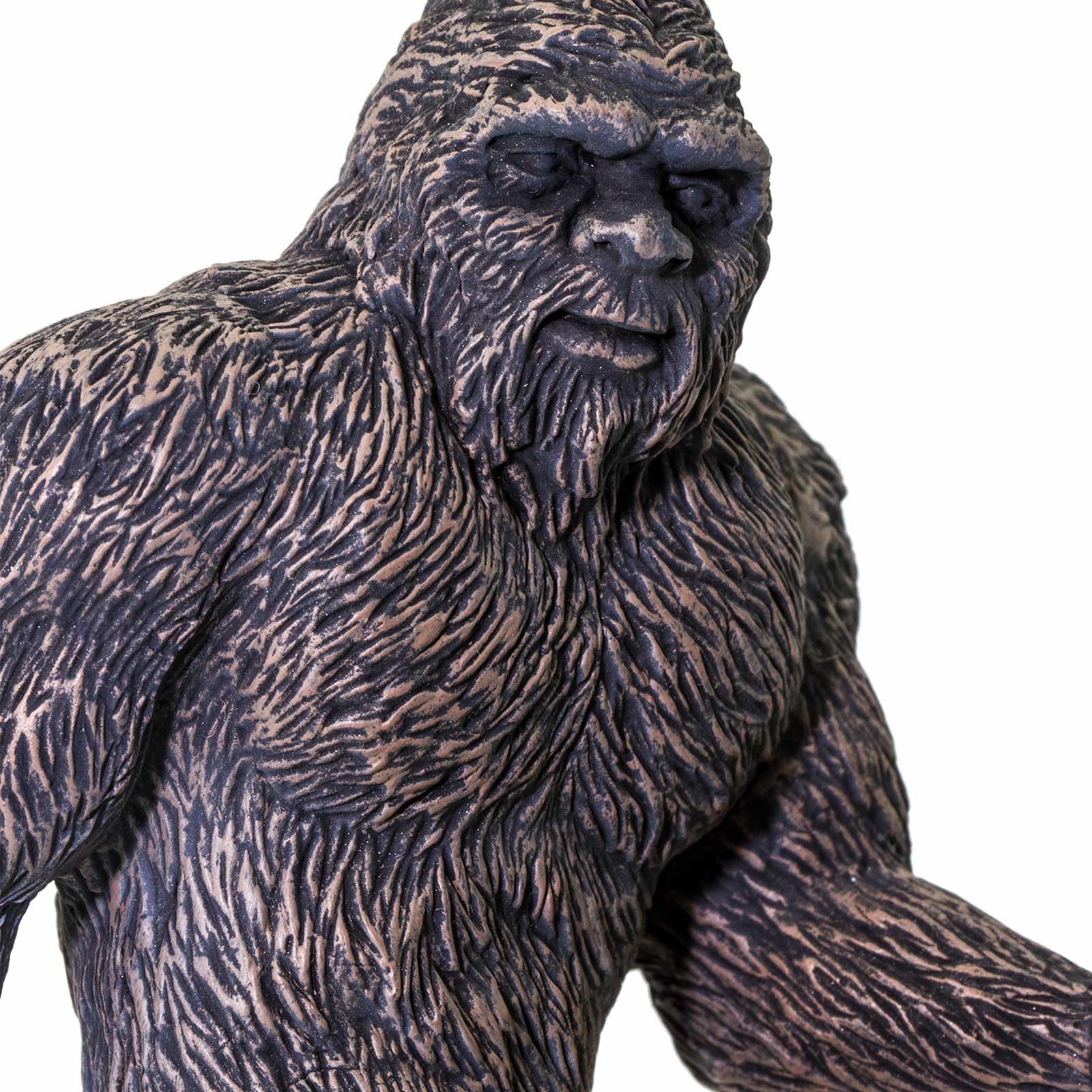 Safari Ltd. Bigfoot figure from Mythical Realms enhances collection display.