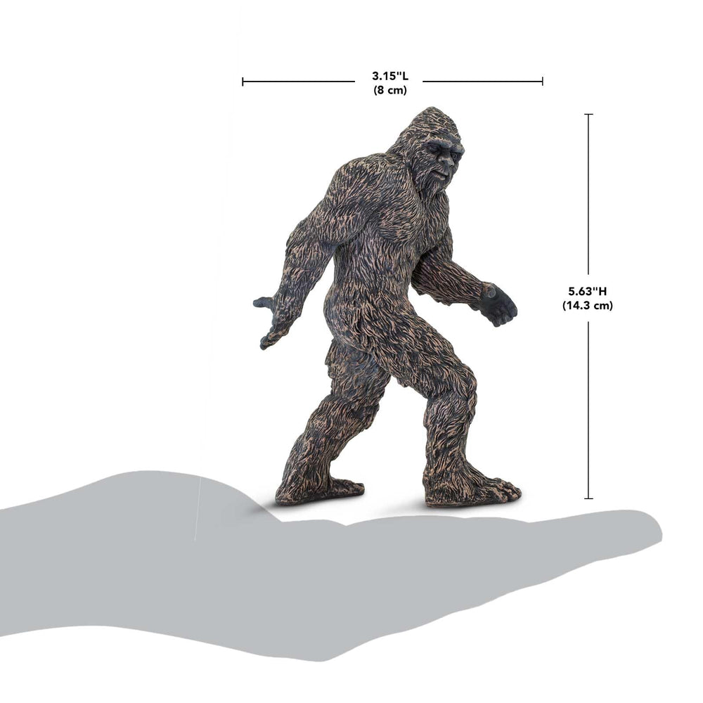Safari Ltd. Bigfoot walking pose invites dynamic play and scene building.