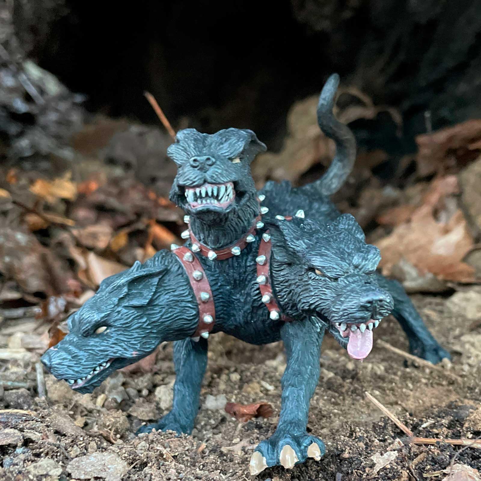 Cerberus figure ideal for shelf display and hands-on learning.