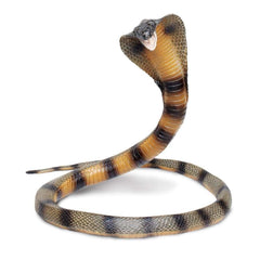 Safari Ltd Cobra figurine, 36 inch length, ideal for dramatic display and imaginative play.