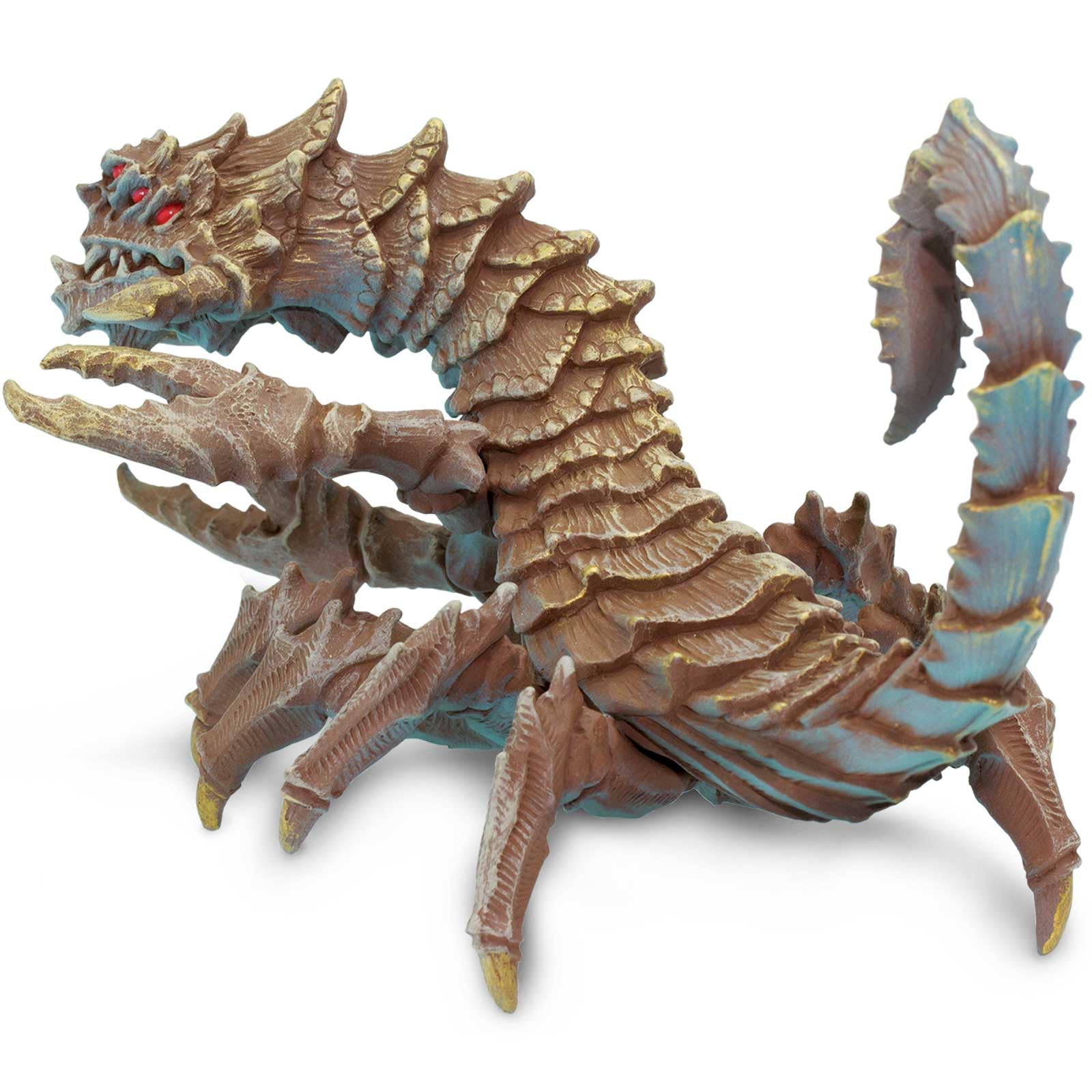 Safari Ltd Desert Dragon BPA-free PVC construction ensures safe, durable fun.