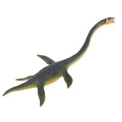 Safari Ltd Elasmosaurus figurine front view, accurate sculpt and vibrant hand-painted details.