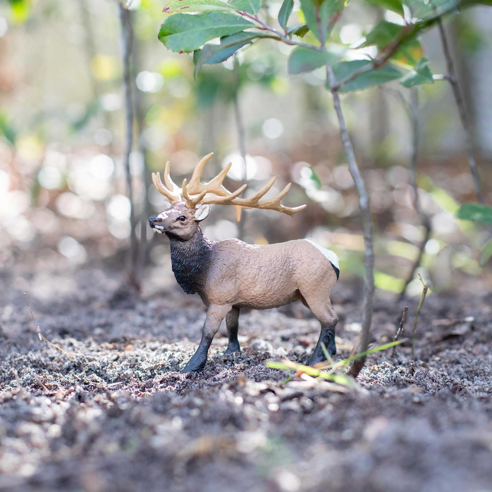 Non-toxic BPA-free elk figurine ensuring safe everyday use.