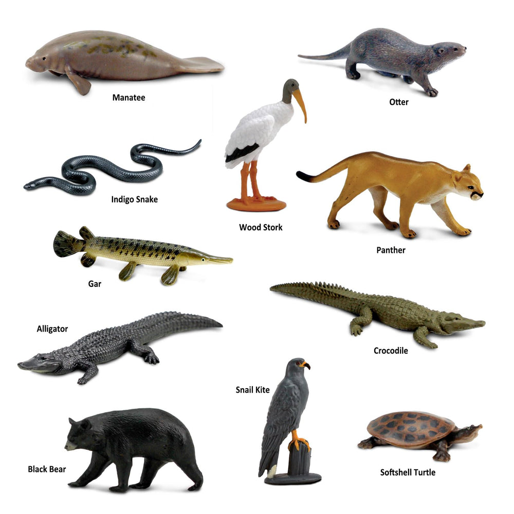 Safari Ltd. Everglades TOOB Manatee figure invites calm, hands-on nature exploration of Florida waters