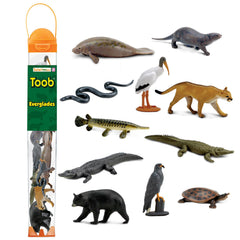 Safari Ltd. Everglades TOOB Wood Stork figure for imaginative wildlife exploration and habitat learning