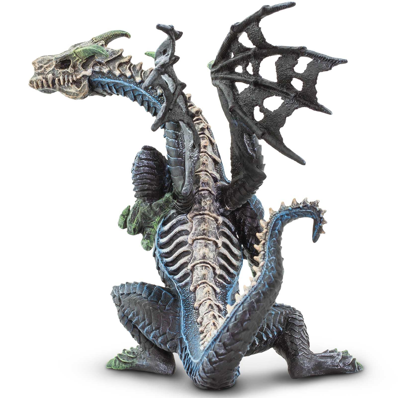 Safari Ltd Ghost Dragon is made of durable, non-toxic PVC for lasting adventures.