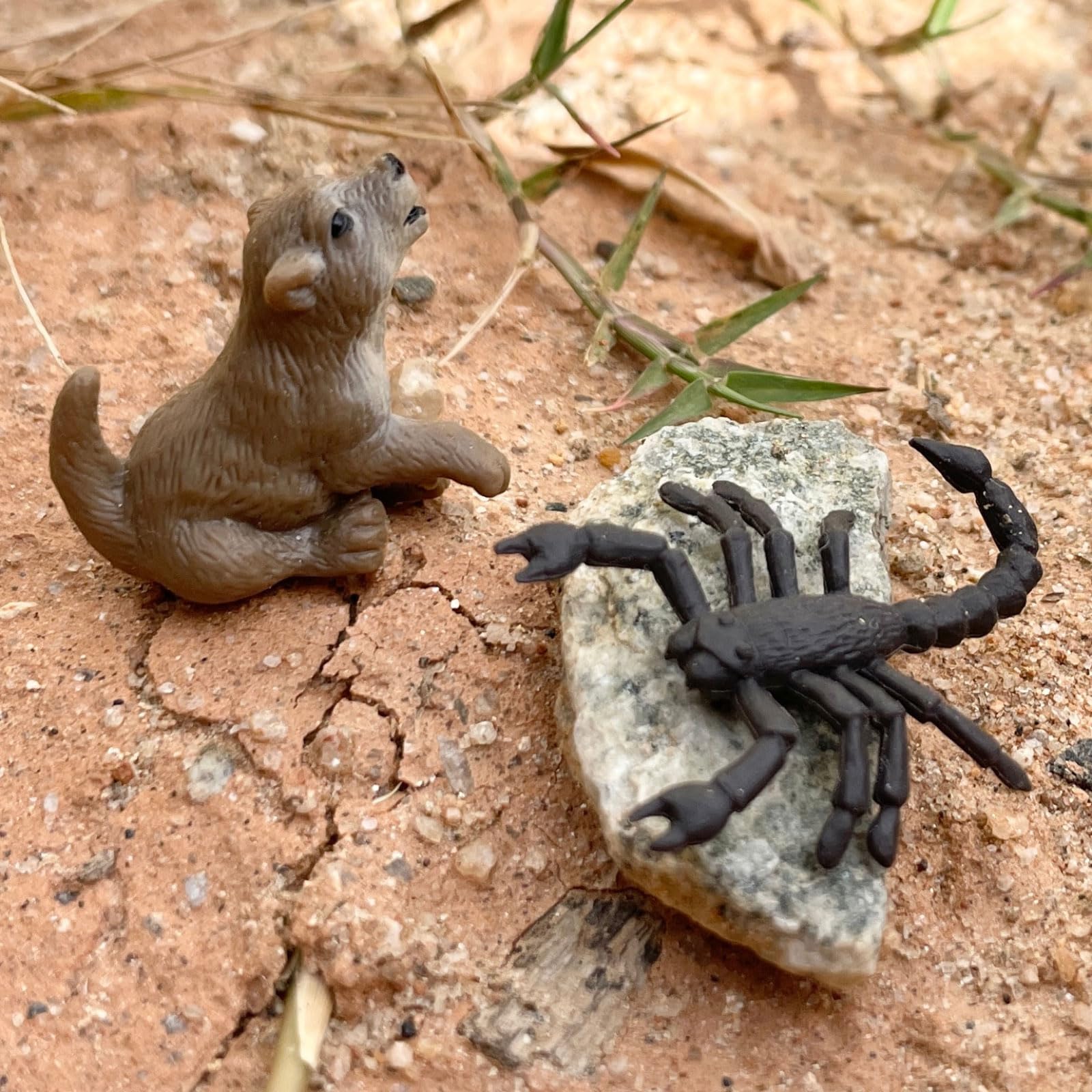 Safari Ltd Good Luck Minis donkey figure for imaginative Western storytelling.
