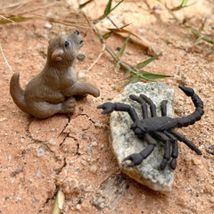 Safari Ltd Good Luck Minis donkey figure for imaginative Western storytelling.