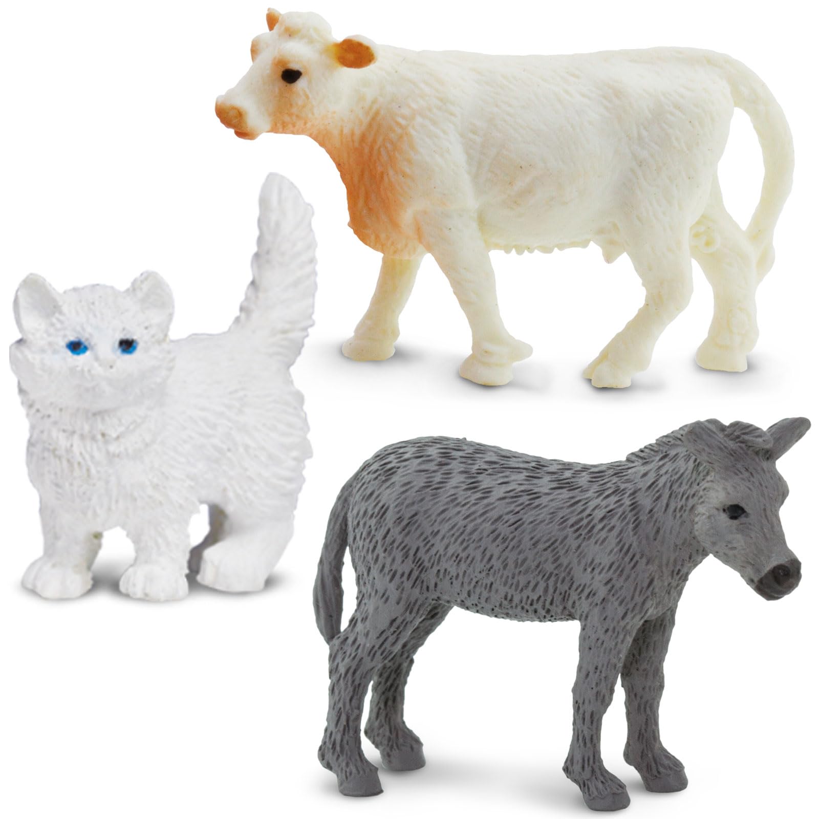 Safari Ltd Good Luck Minis Ranch sheep figure enhances farm dioramas