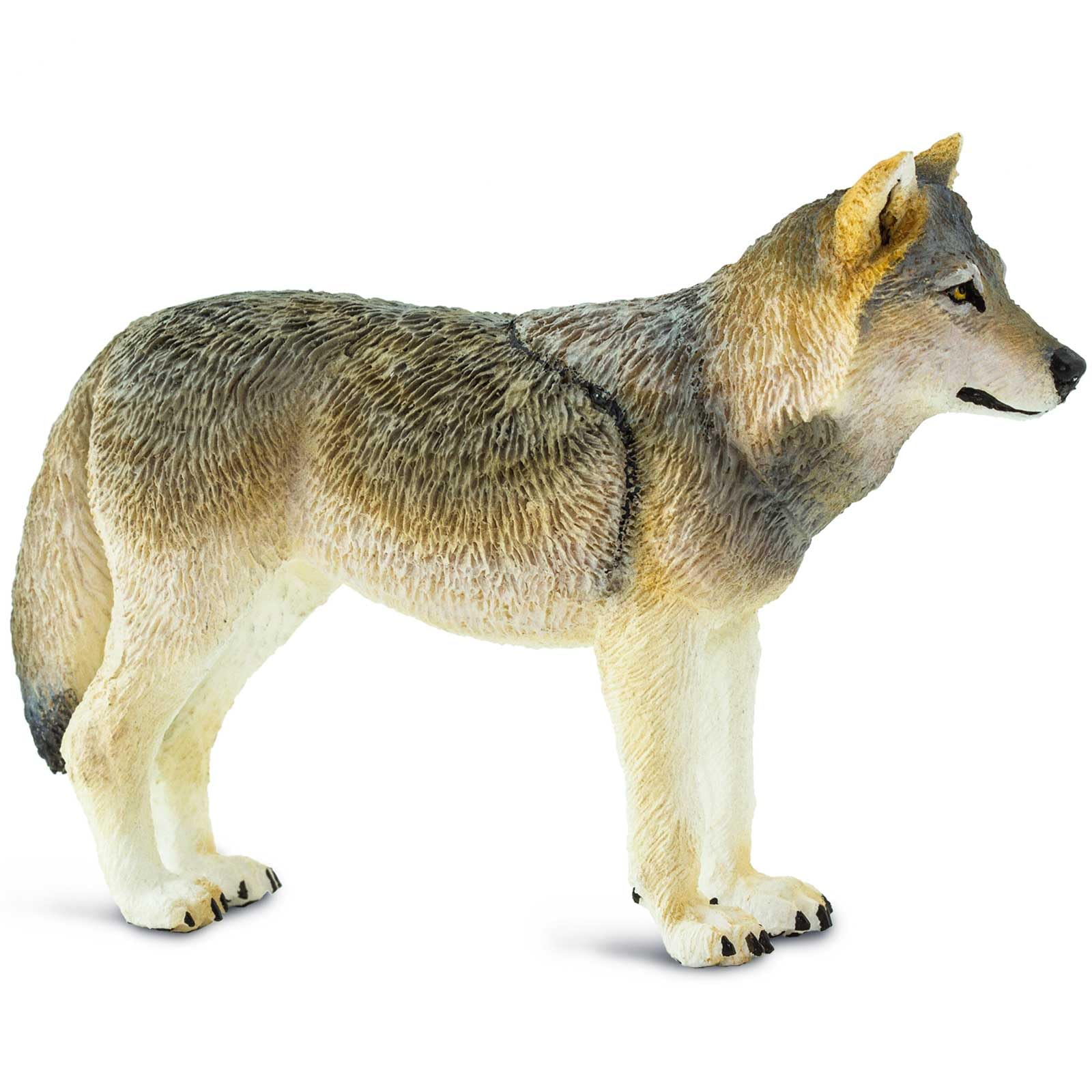 Safari Ltd. Gray Wolf Figurine makes a thoughtful gift for animal lovers and teachers.