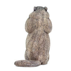 Safari Ltd groundhog educational toy closeup highlights lifelike features for storytelling sessions.