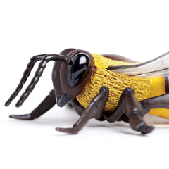 Safari Ltd Honey Bee figurine full-size view showing accurate anatomy