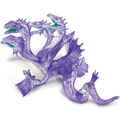 Safari Ltd Hydra figurine purple skin and silver underbelly