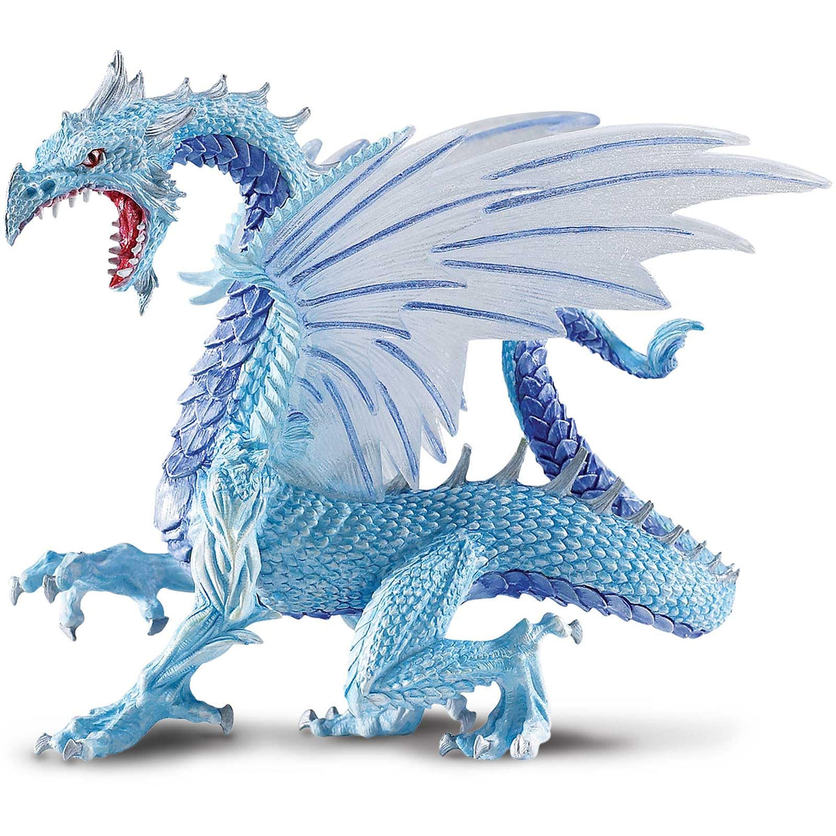Safari Ltd Ice Dragon figurine in 6-inch pose for imaginative Arctic play