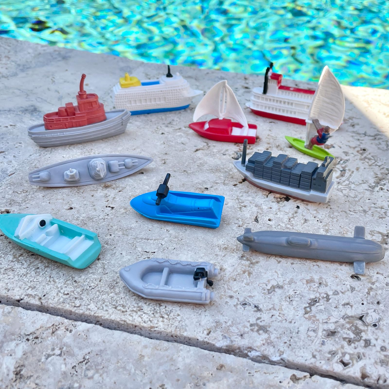 Safari Ltd In the Water Toob steam-boat figure adds historical transport detail to playtime