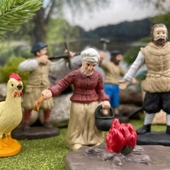 Safari Ltd. Jamestown Settlers TOOB gardener figure for hands-on learning.
