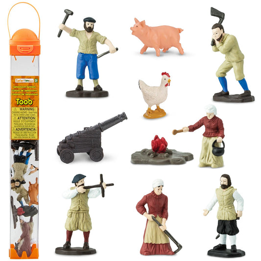 Safari Ltd. Jamestown Settlers TOOB sailor figure for imaginative history play.