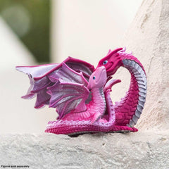 Safari Ltd. Love Dragon figurine shows curved neck and wings for adventures.