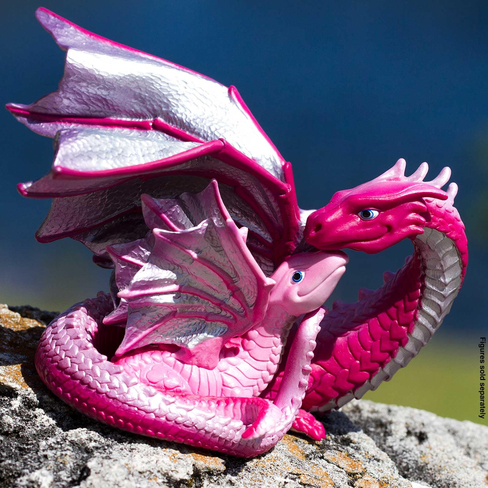Safari Ltd. Love Dragon figurine, heart-design, perfect for display and storytelling.