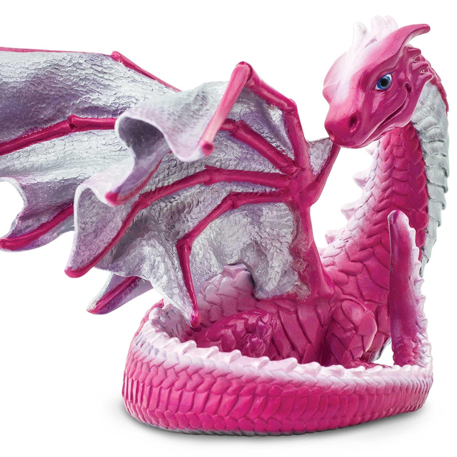 Safari Ltd. Love Dragon figurine uses BPA-free PVC for safe play.