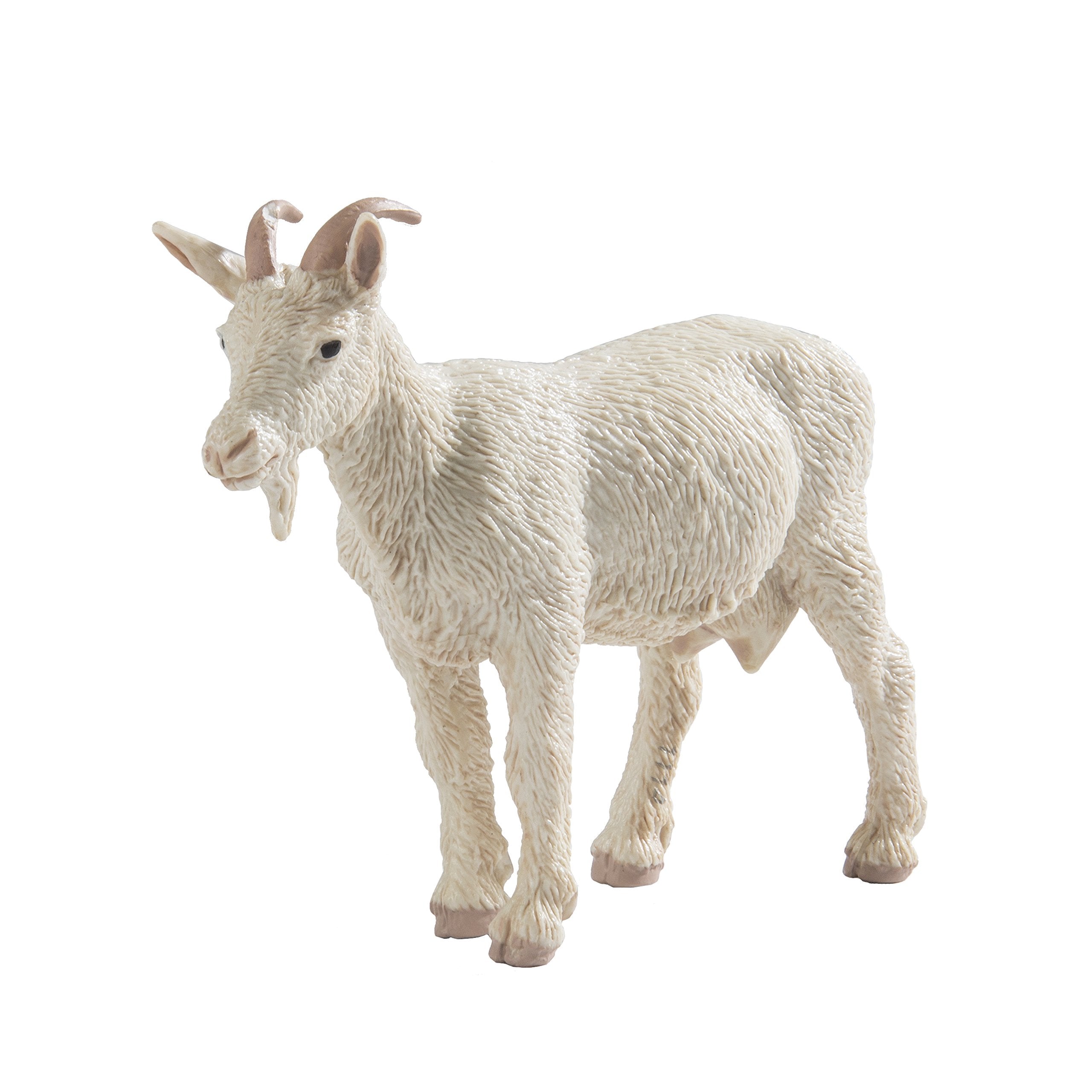 Safari Ltd miniature goat model, 3.25 inches, ideal for classroom-sized play