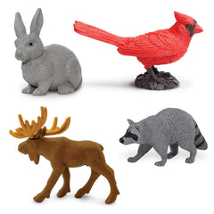 Safari Ltd Nature TOOB moose figurine suits dioramas and forest ecosystem play.