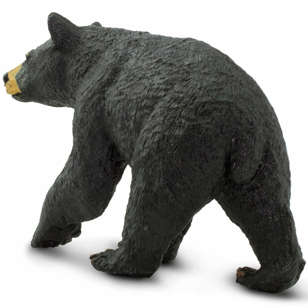 Safari Ltd. North American Black Bear figurine educational pose supports learning through play.