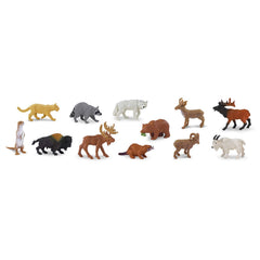 Safari Ltd North American Wildlife TOOB wolf figure inspires exploration of ecosystems and predator-prey roles