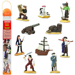 Safari Ltd Pirates TOOB peg-leg pirate figure for imaginative play and storytelling.