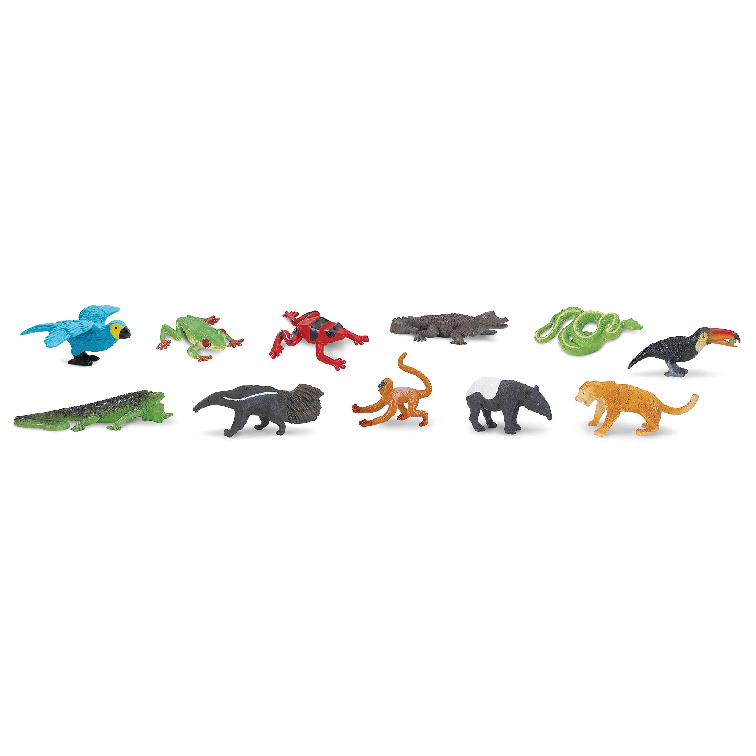 Safari Ltd Rainforest Toob Caiman figurine for ecosystem exploration