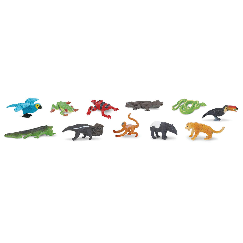 Safari Ltd Rainforest Toob Caiman figurine for ecosystem exploration