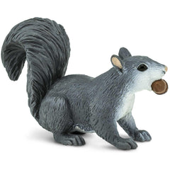 Safari Ltd realistic gray squirrel figurine, a thoughtful gift for young wildlife fans.